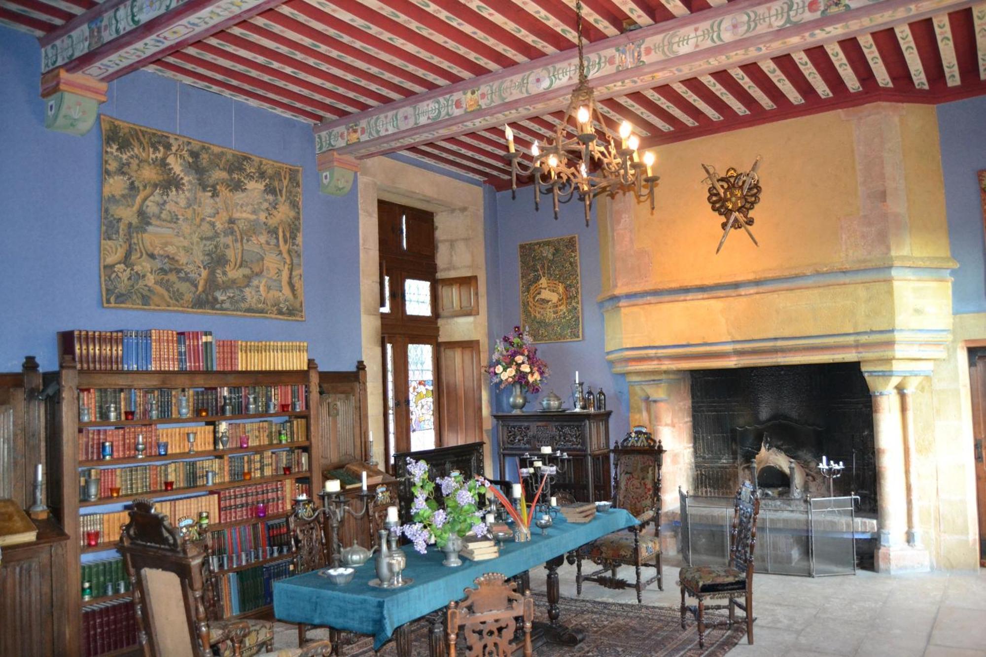 Vallon-en-Sully Chateau De Peufeilhoux מראה חיצוני תמונה